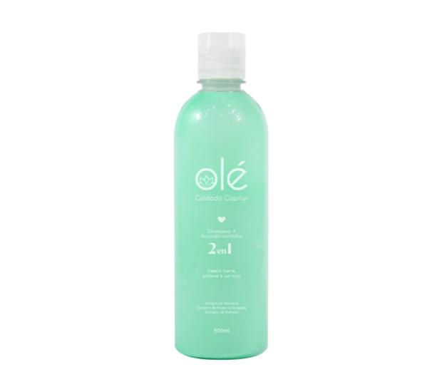 Olé - Shampoo y Acondicionador 2en1 Vinagre de Manzana 500ml