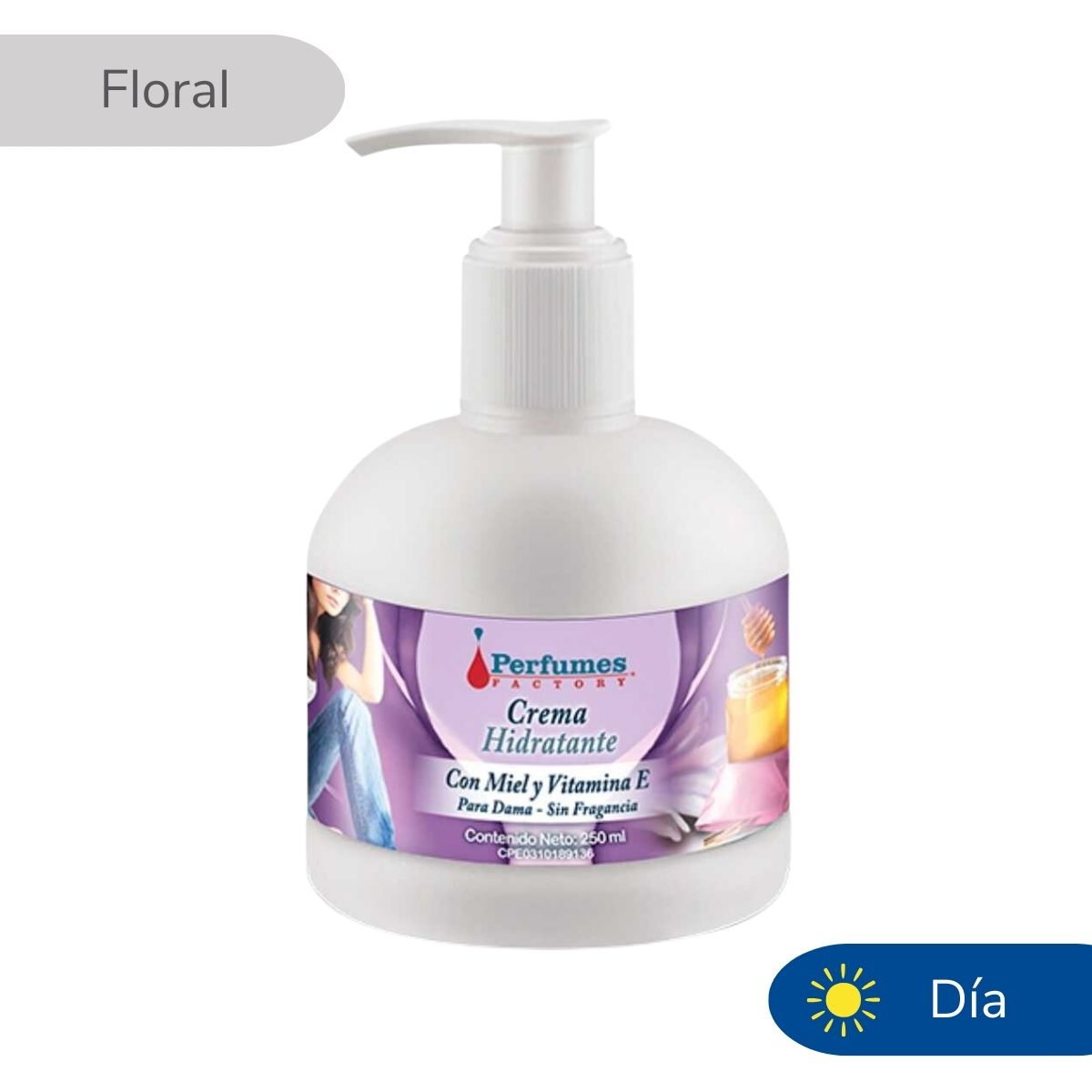 Crema Corporal Para Dama Floral Para El Día
