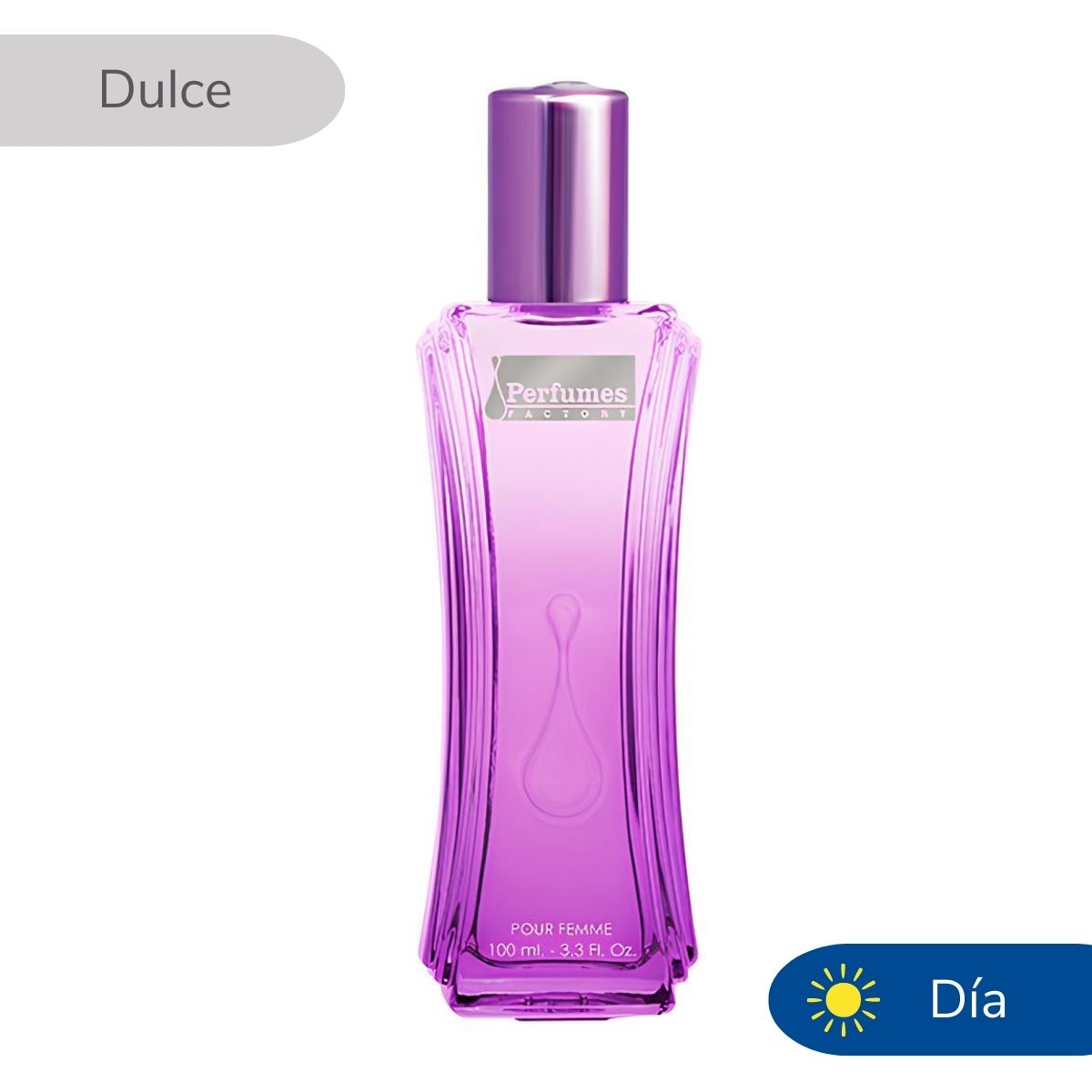 Perfume Para Dama Línea Color Dulce Para El Día