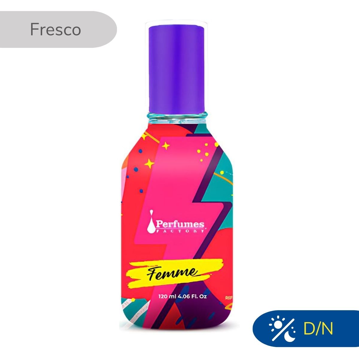 Perfume Para Dama Línea Clásica Fresco Para El Día y La Noche