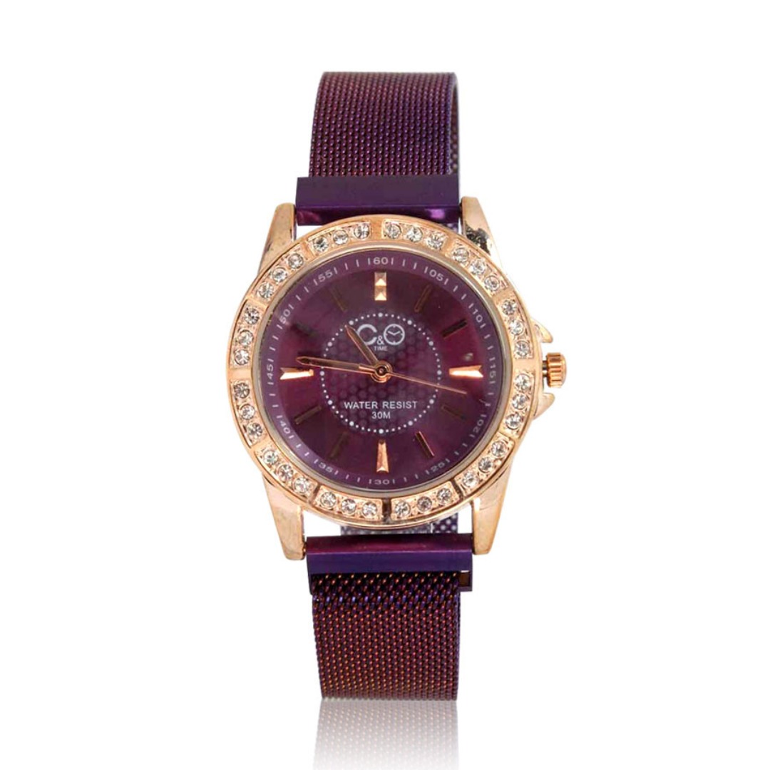 Reloj C&O Dama Malla Casual Liso Mediano Analogico