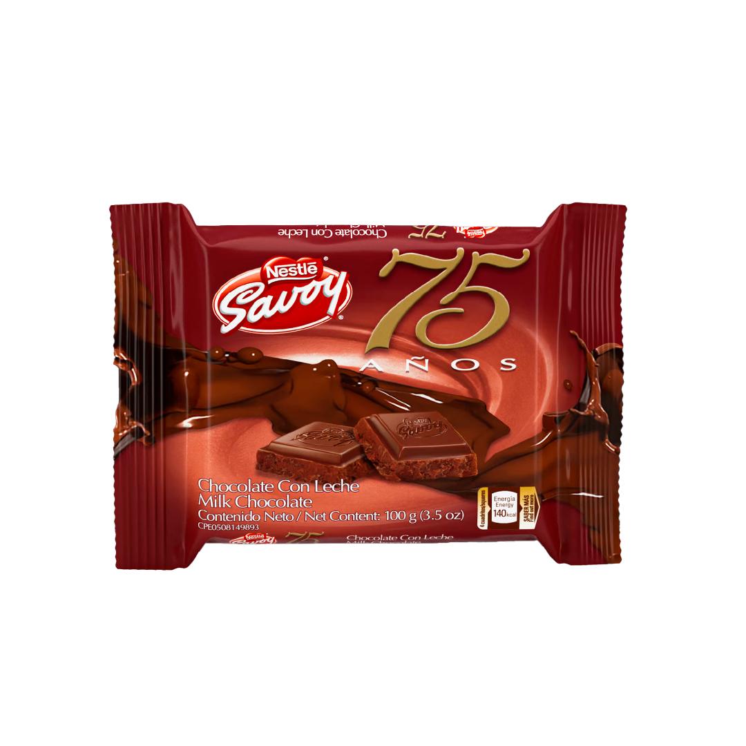 Chocolate con Leche Savoy 75 Aniversario