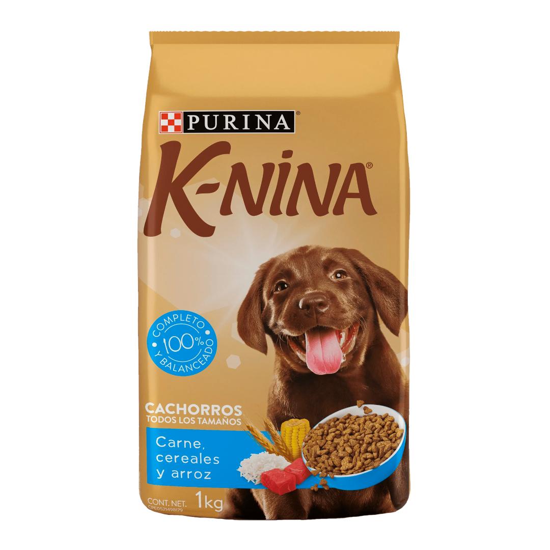 Alimento Para Perros K-Nina Purina Cachorro Carne Arroz Y Creales 1Kg