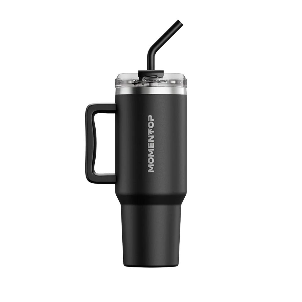Vaso Térmico Momentop Sport Handle 40oz (NEGRO)