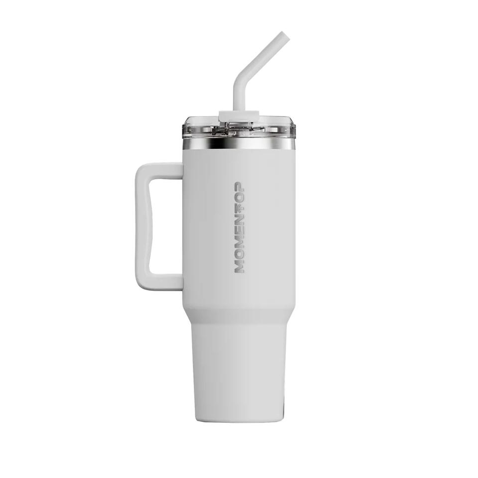 Vaso Térmico Momentop Sport Handle 40oz (BLANCO)