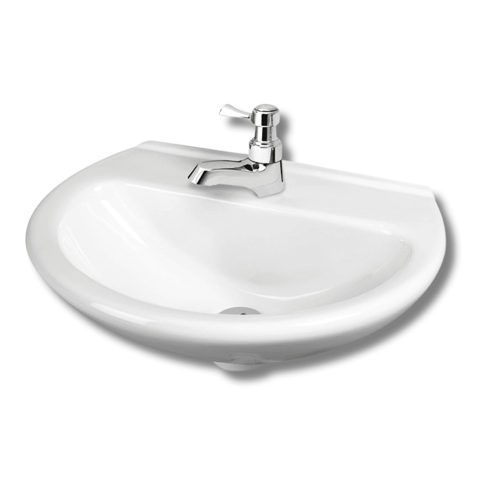 Lavamanos de Porcelana Blanco para Colgar | Corona - Milano |