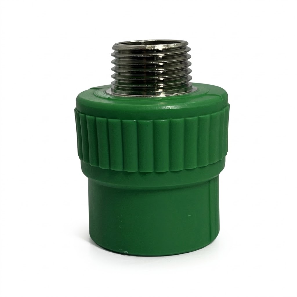 Adaptador con Rosca Macho 25mm para Termofusión 1/2
