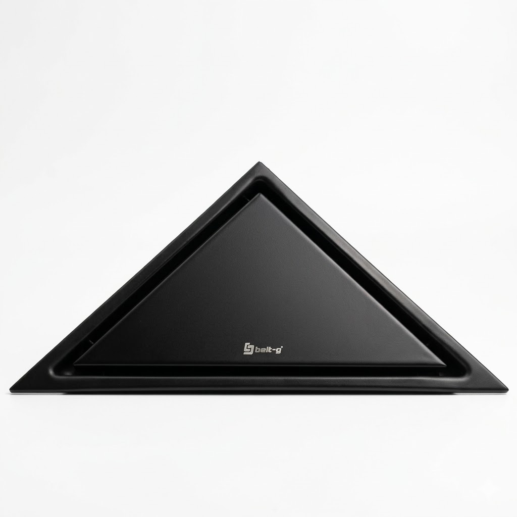 Rejilla Acero Inoxidable Esquinera Black Belt-g