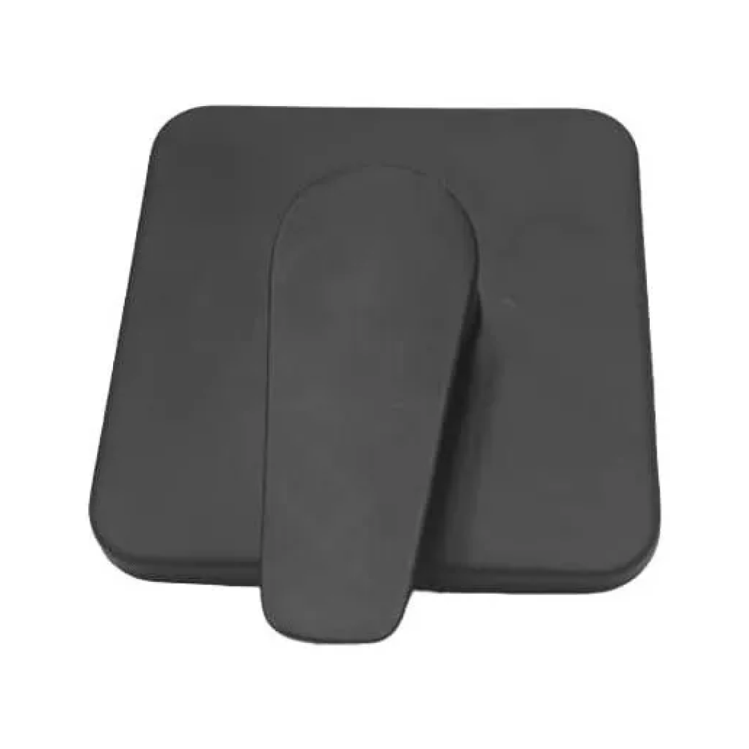 Llave De Ducha Monomando Regadera Cuadrada Negra