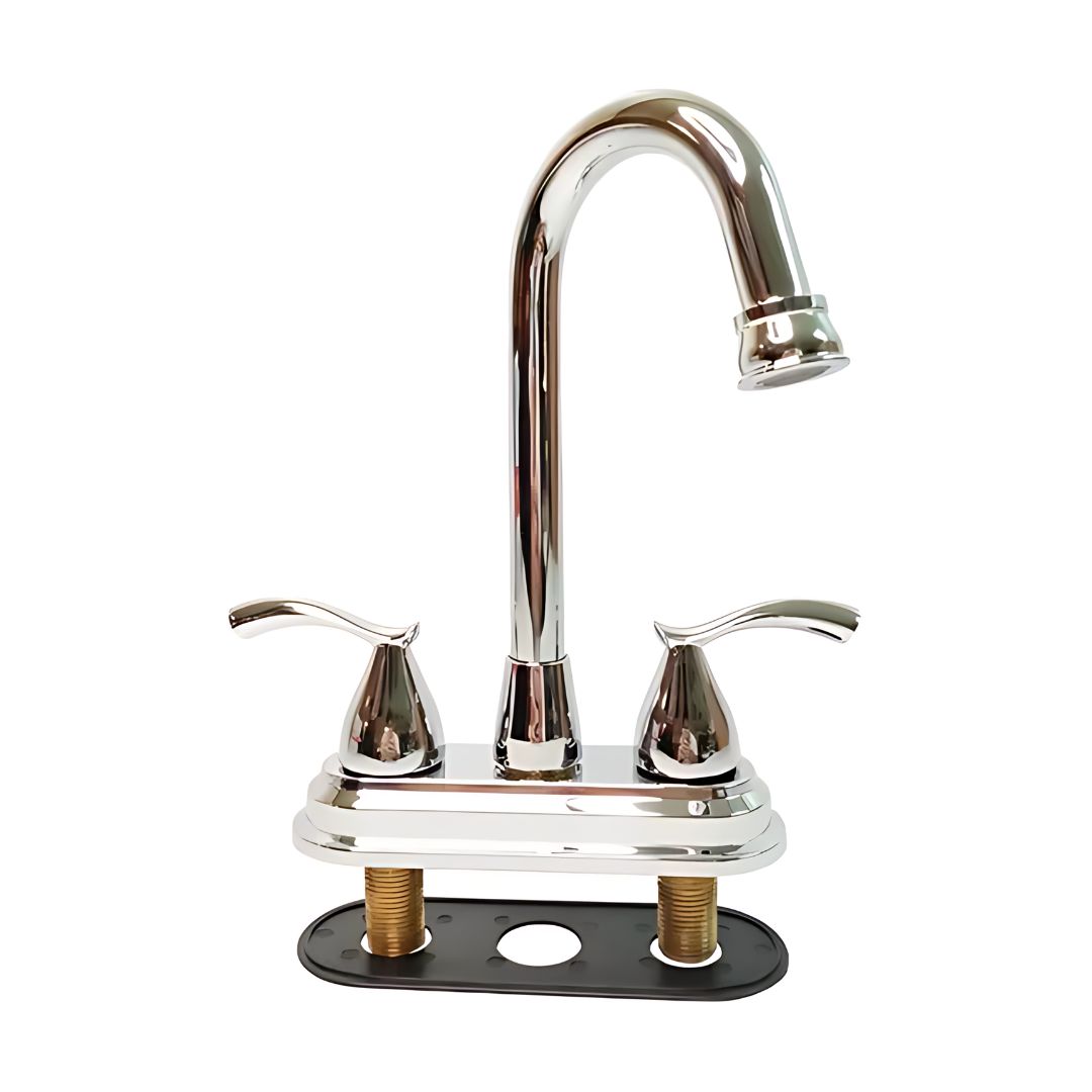 Llave de Lavamanos Doble Pomo de Palanca