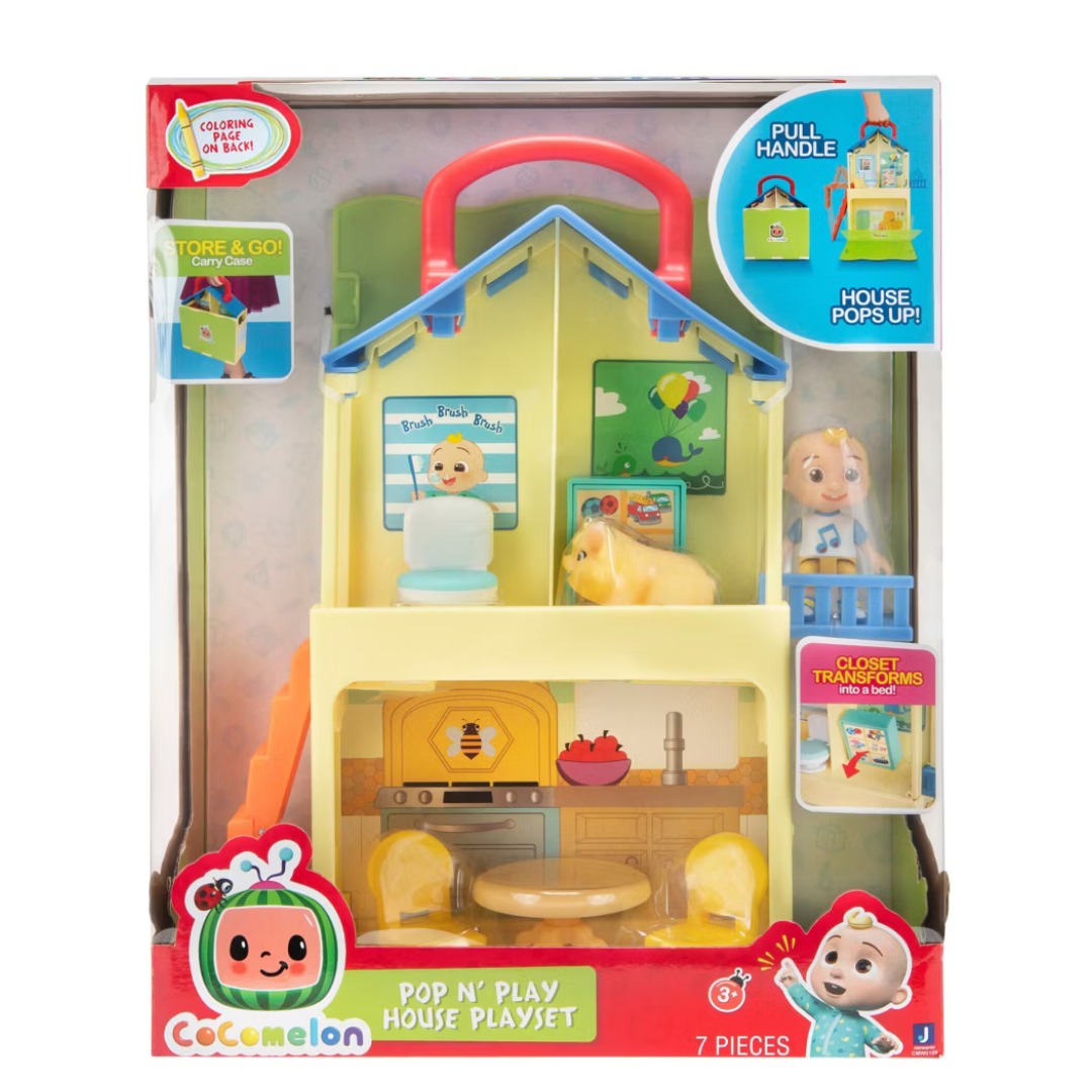 CocoMelon Pop N´Play House Playset
