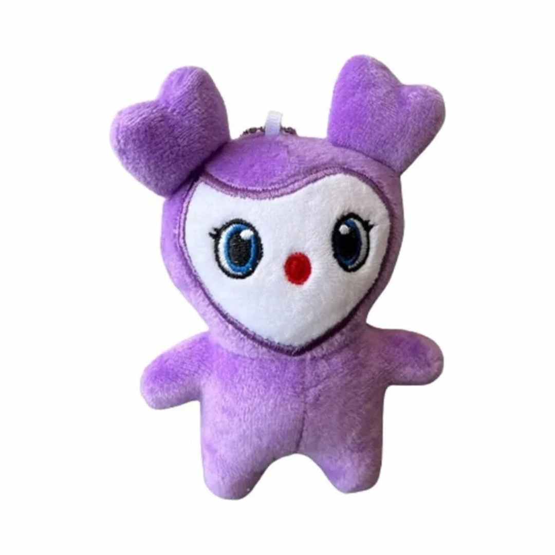 Mini Peluche Twice Lovelys Kpop Tipo Llavero 10cm Colgante Morado