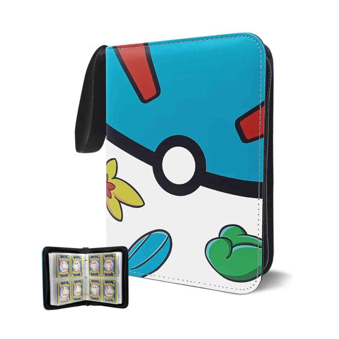 Album Pokemon Para 400 Cartas Trading Card Binder Calidad - Vista 3