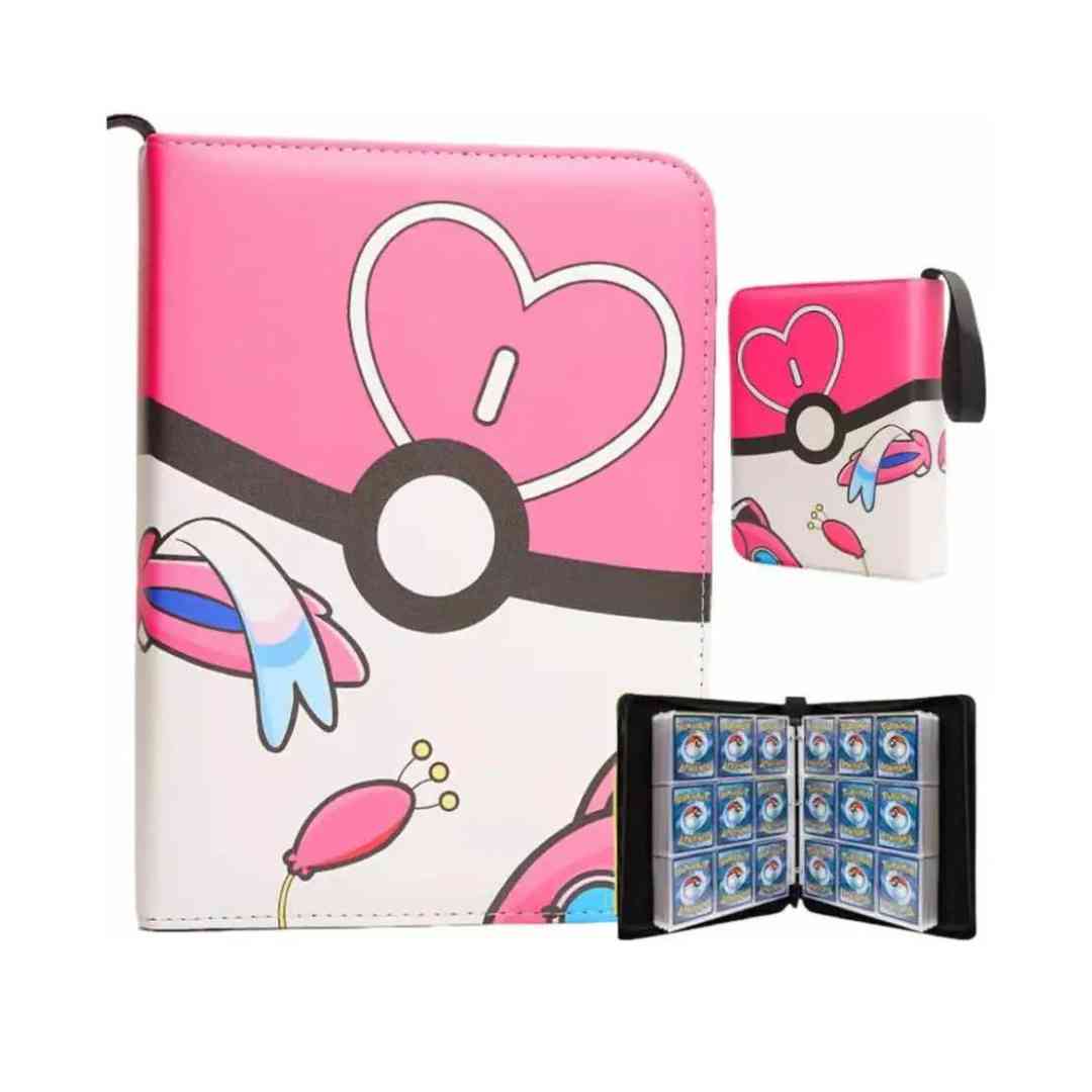 Album Pokemon Para 400 Cartas Trading Card Binder Calidad - Vista 2