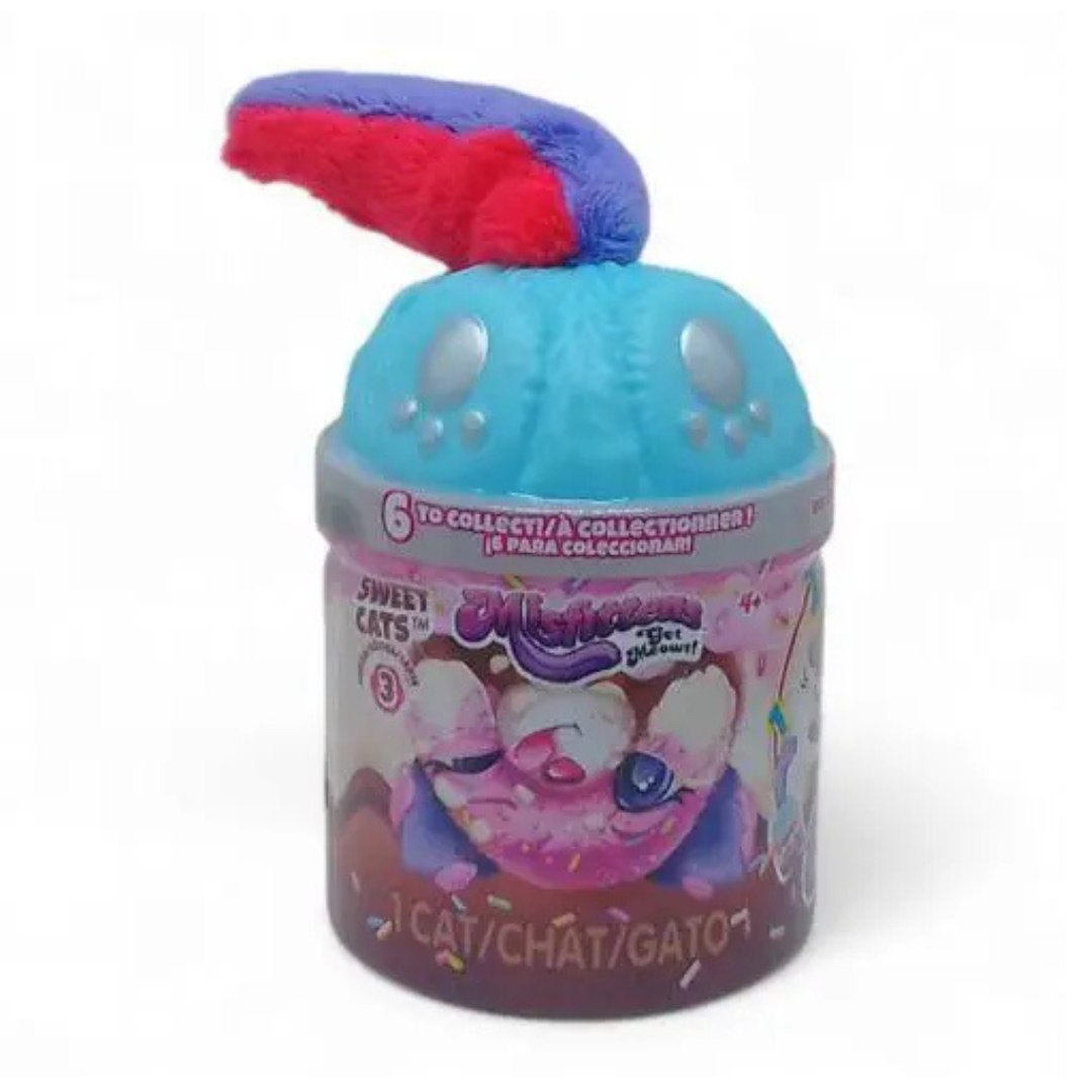 Peluche Sorpresa De Gatos Coleccionable Misfittens Cats - Vista 3