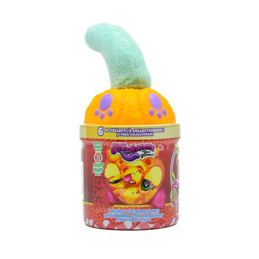 Peluche Sorpresa De Gatos Coleccionable Misfittens Cats - Vista 2