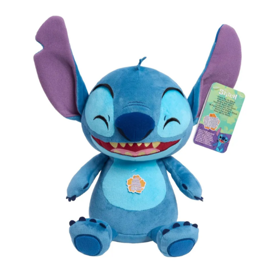 Peluche De Stitch Disney Just Play Nuevo Original Sonido