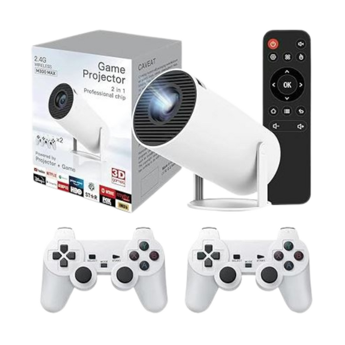 Proyector De Película Inteligente 4k De Juego M300 Max