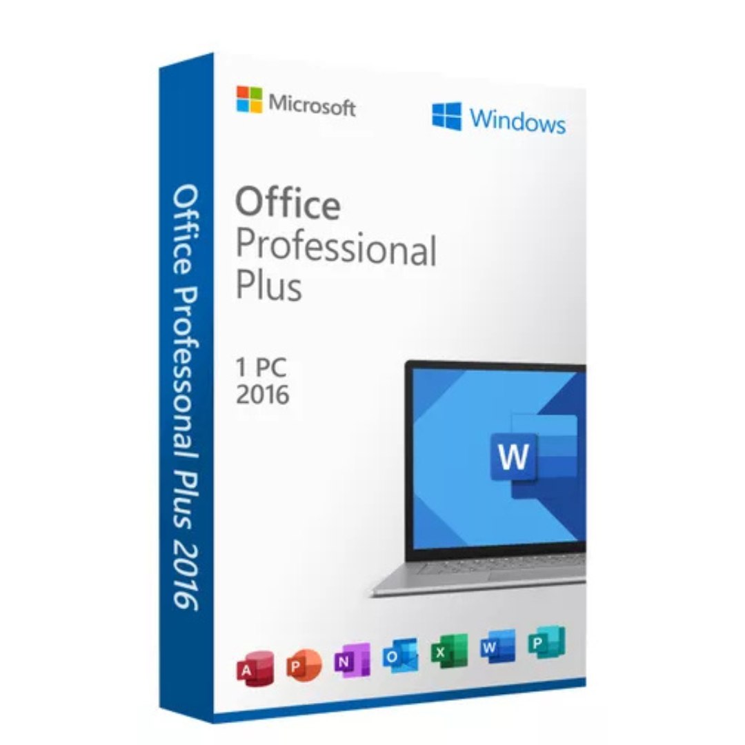 Licencia Office 2016 Professional Plus Permanente [ 1 Pc ]