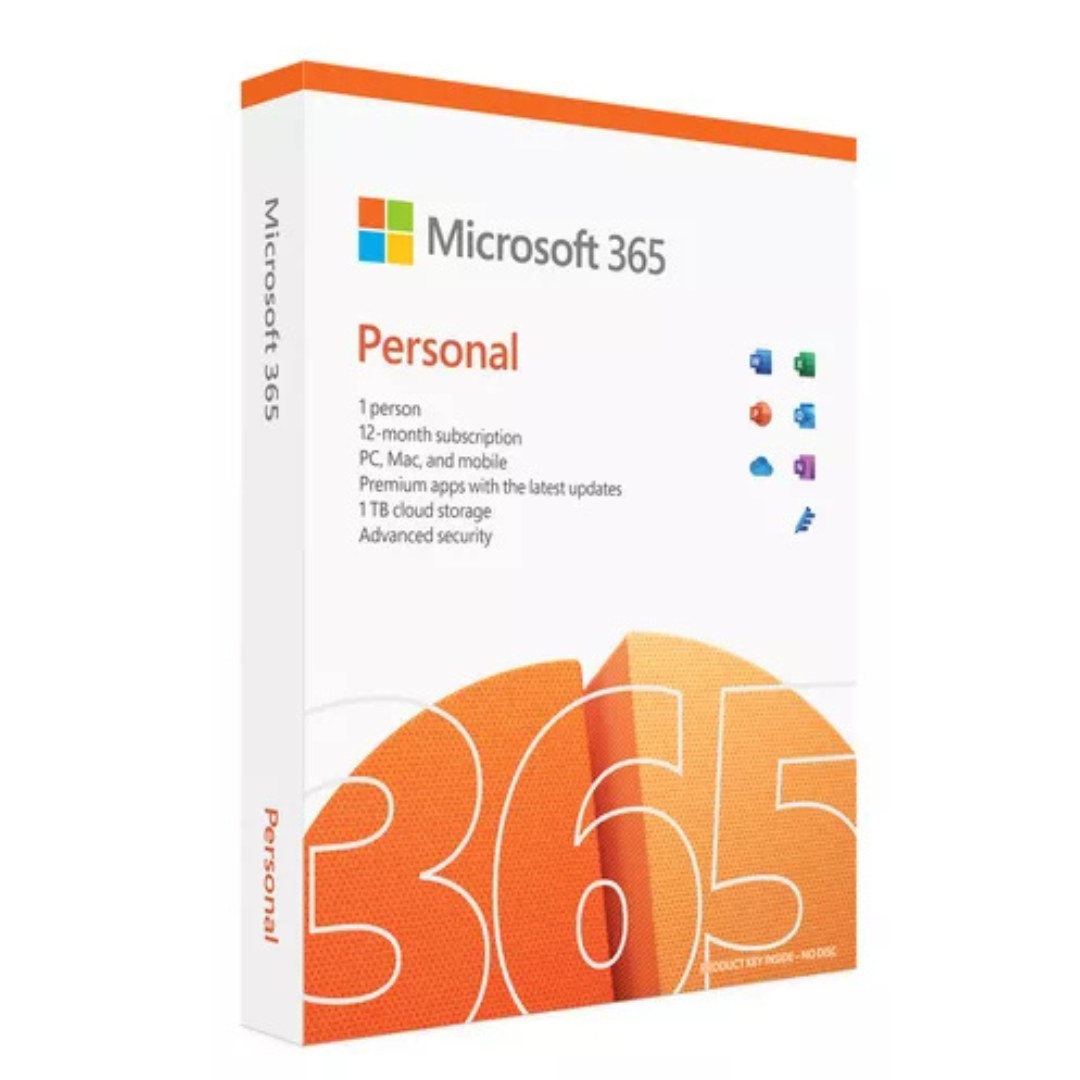 Licencia Microsoft 365 Personal Hasta 5 Dispositivos [1 Año]