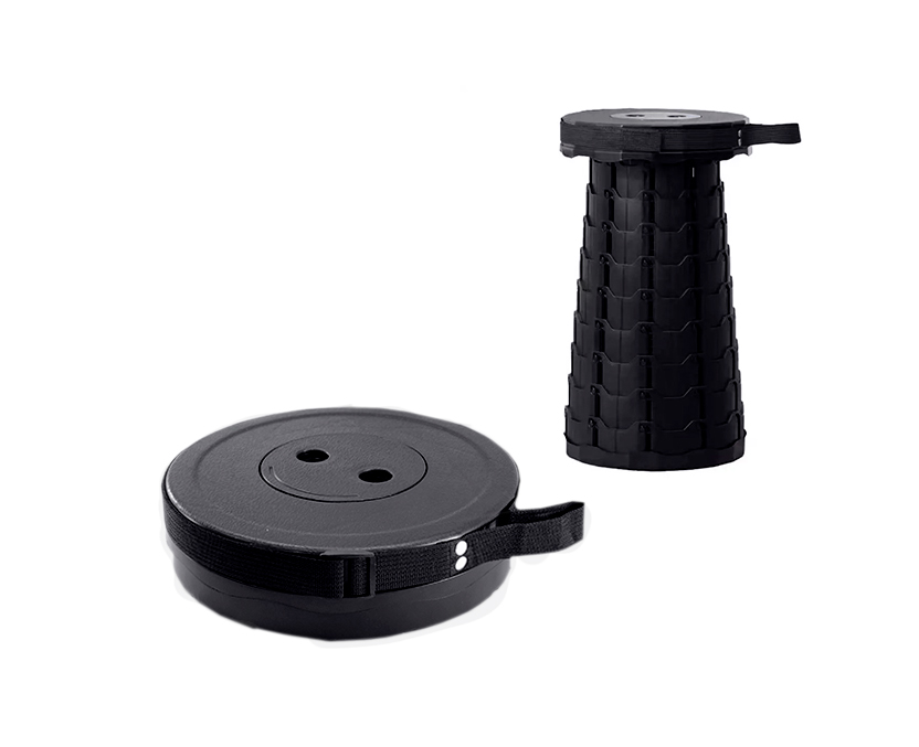 Banquito Telescópico Plegable Portátil Silla Ligera