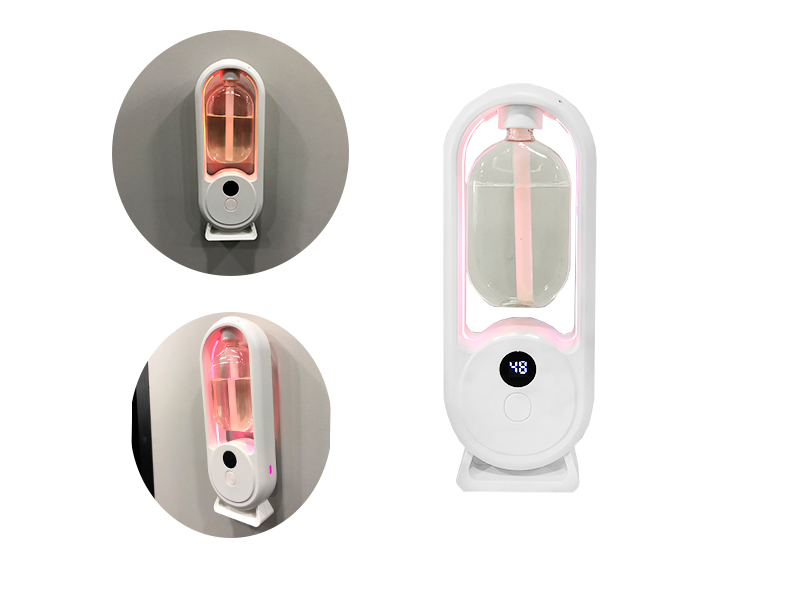 Humidificador Difusor Aroma Led Automatico De Pared - Vista 3