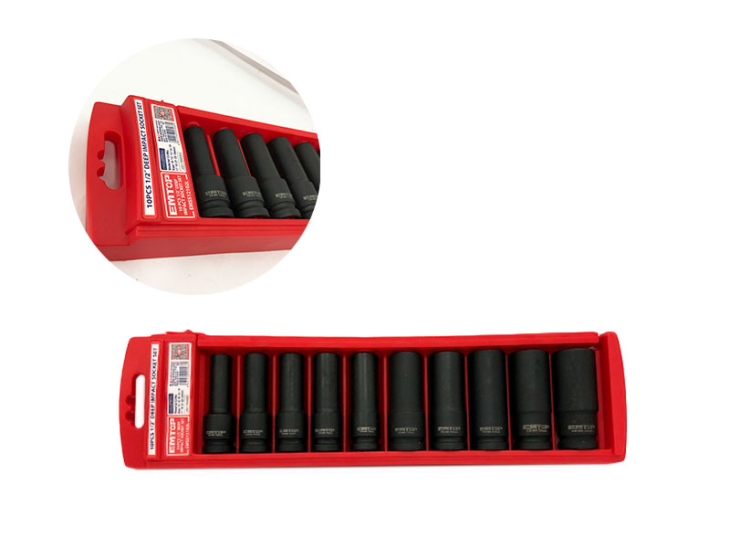 Set Dados Impacto Profundos 10piezas Emtop Emss12102l
