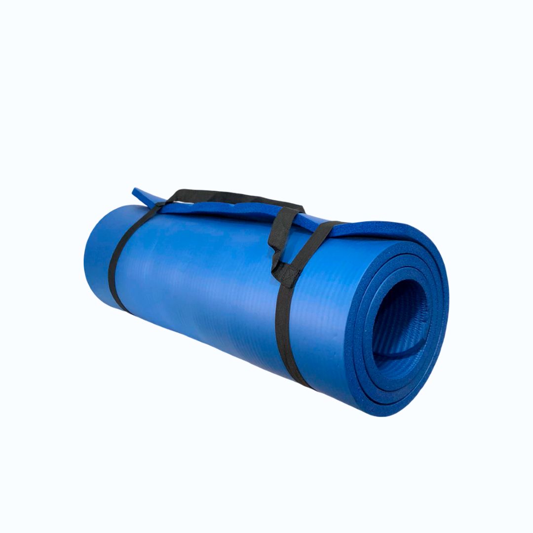 Esterilla Mat Yoga Ejercicio Alfombra Azul
