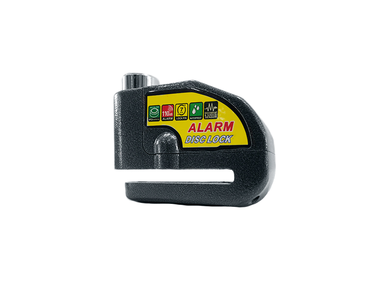 Candado Freno Disco Con Alarma Para Moto O Bicicleta - Vista 3