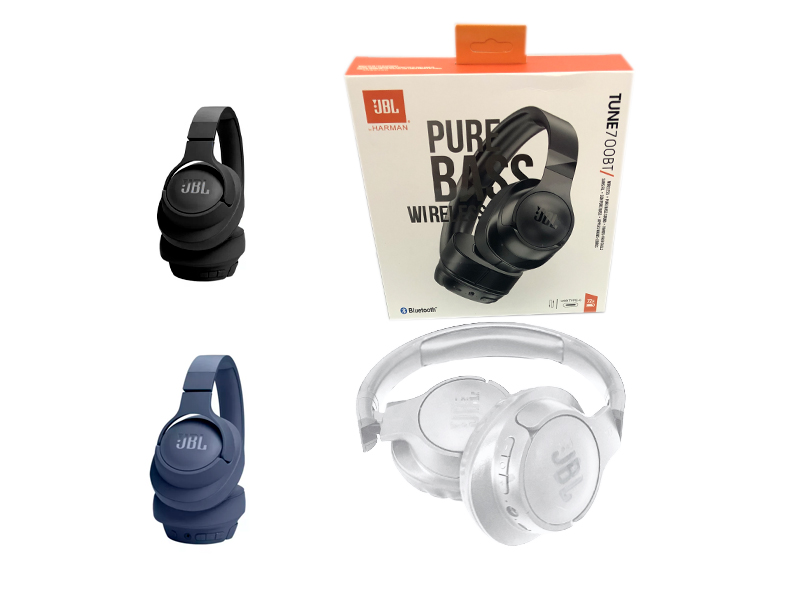 Audífonos Inalámbrico Tune Pure Bass Bluetooth Wireless Blanco