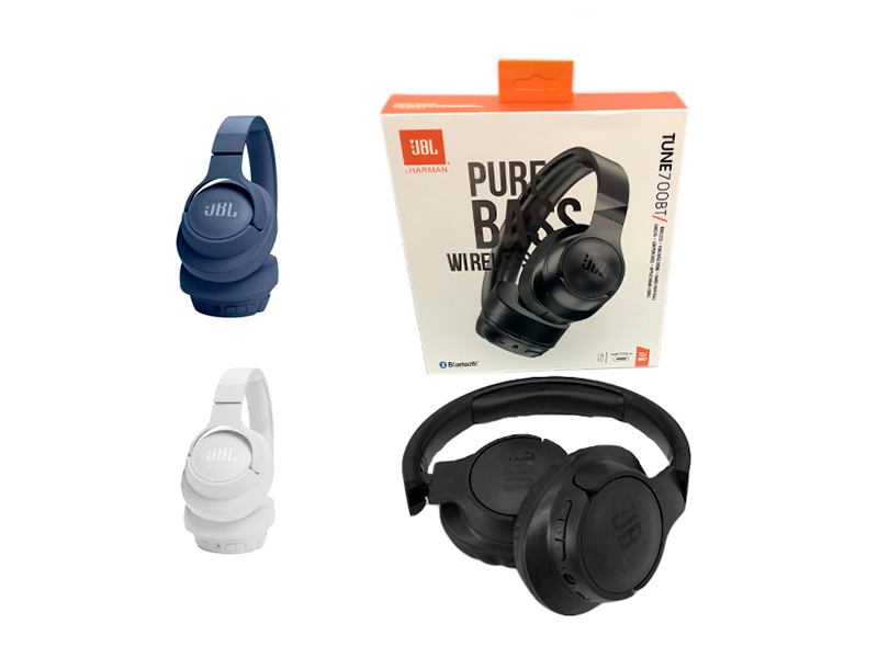 Audífonos Inalámbrico Tune Pure Bass Bluetooth Wireless Negro