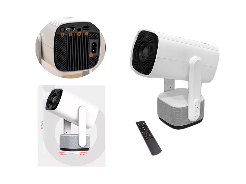 Mini Proyector Wifi Recargable K2 Android Portatil