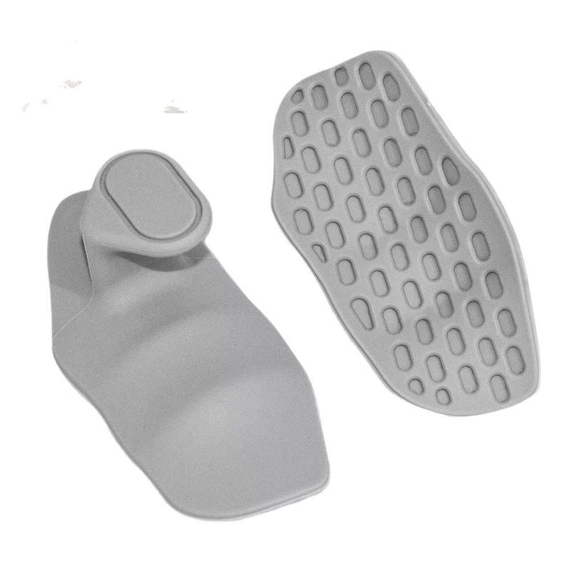 Guantes De Levantamiento Pesas, Agarres Antideslizantes Gym Gris
