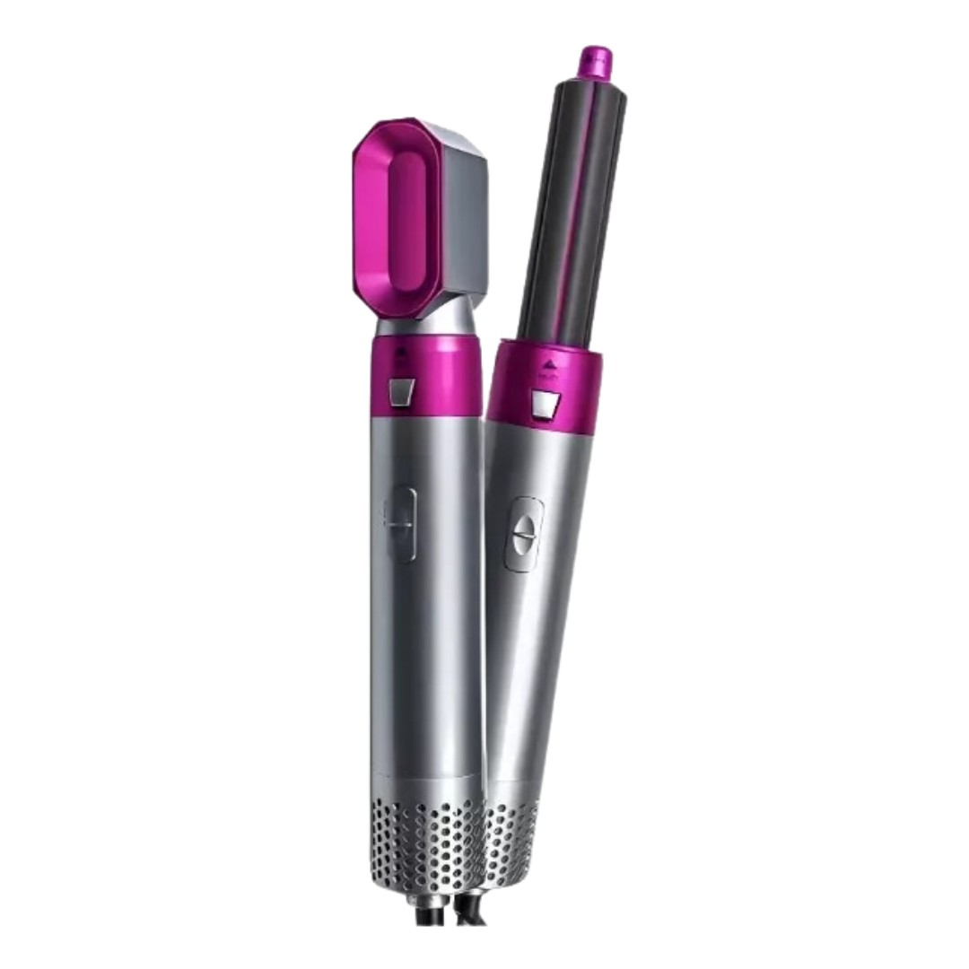 Cepillo Secador Rizador 5 En 1