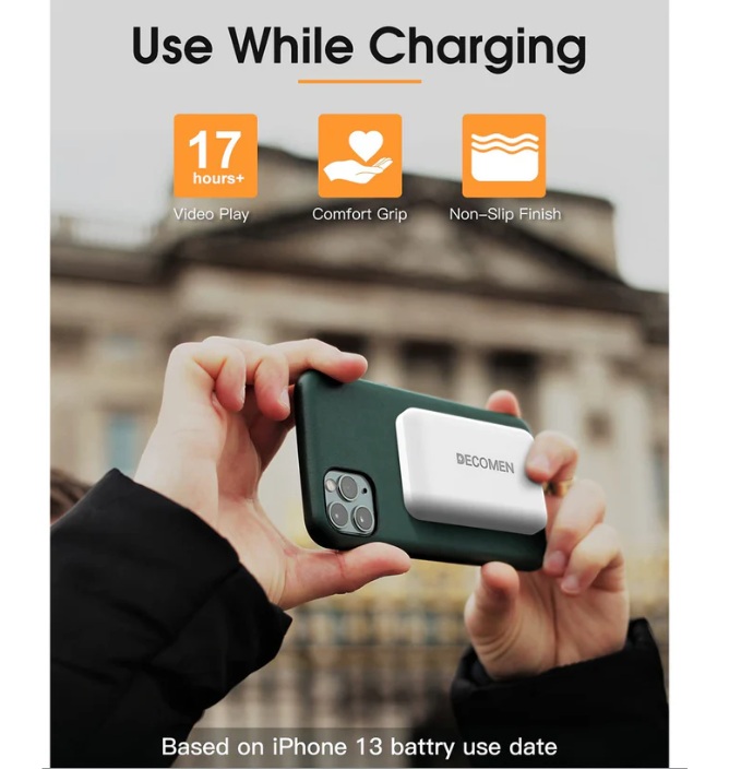 Power Bank Inalambrico magnético - Vista 4