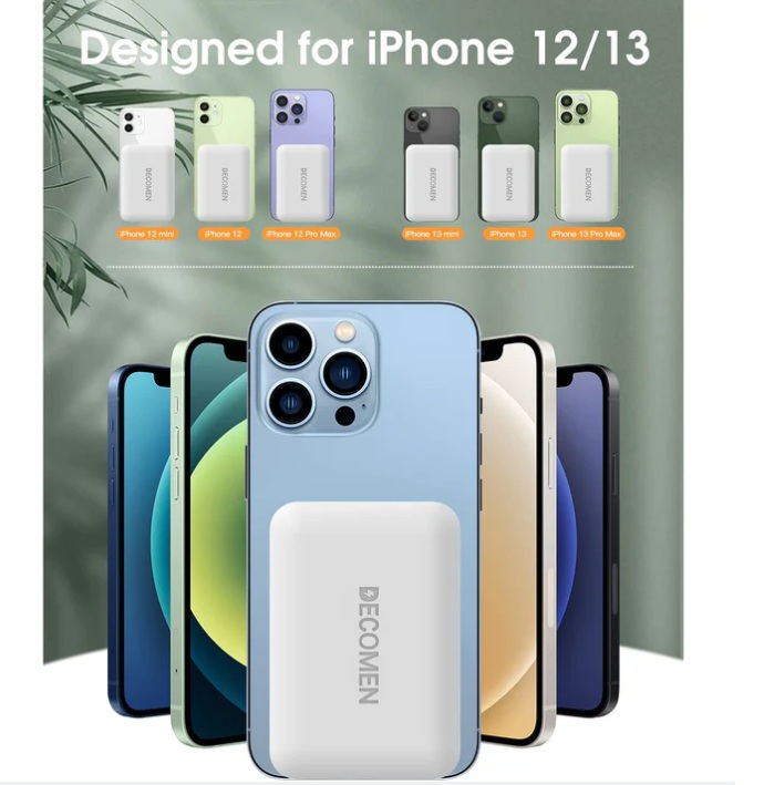 Power Bank Inalambrico magnético - Vista 2