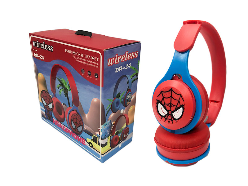 Audifonos Inalambricos Para Niño Dr-24 Spiderman - Vista 2