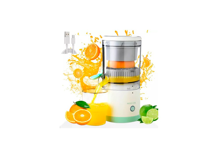 Exprimidor Eléctrico Recargable De Cítricos Naranja Limon