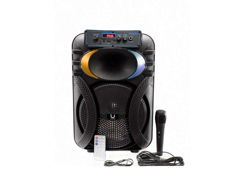 Corneta Inalambrica Bt Recargable Rgb Up-1001 - Vista 2