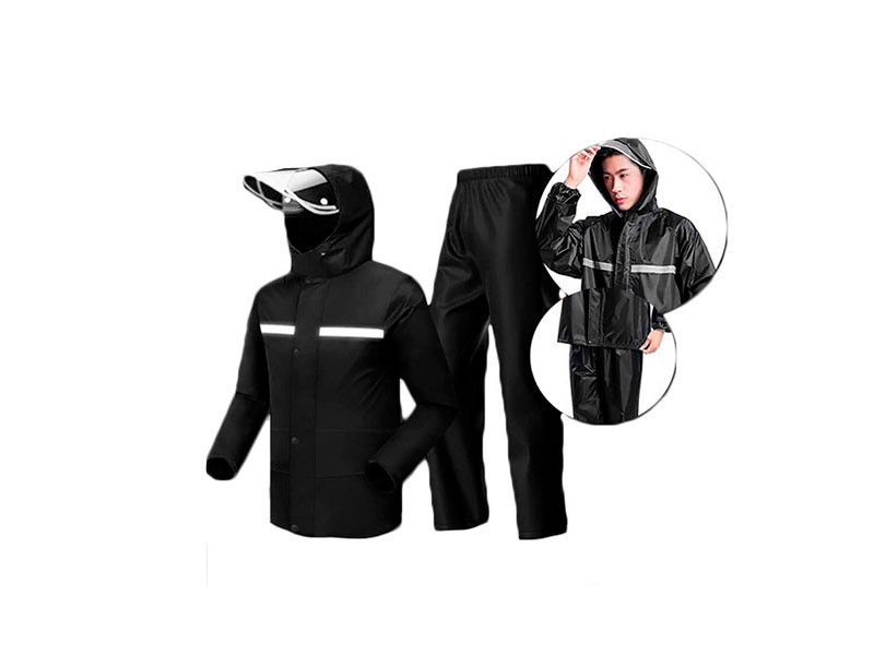 Impermeable Poncho Con Visera Para Motorizado XL