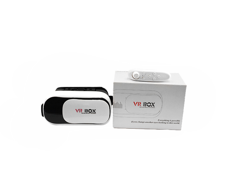 Lente Vr Box 3d Con Control Remoto + Audifono F9