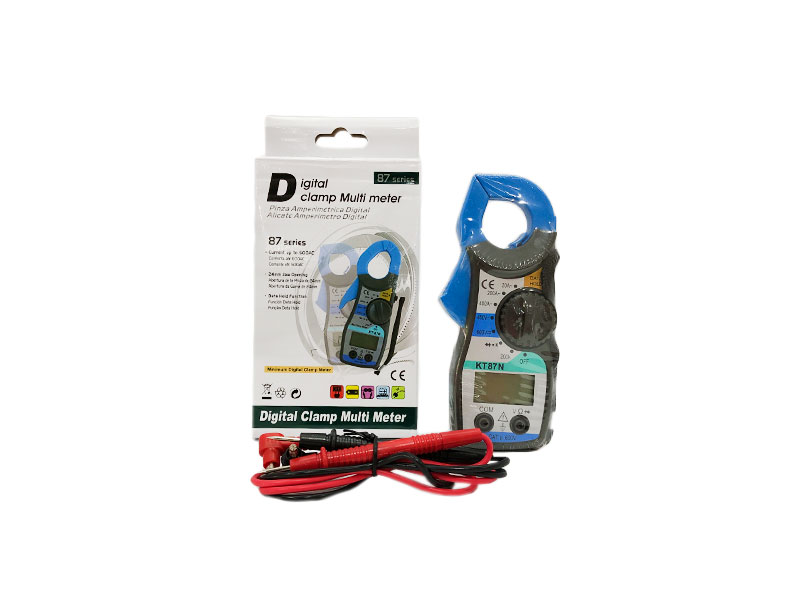 Tester Con Pinza Amperimétrica Mod - Kt -87n