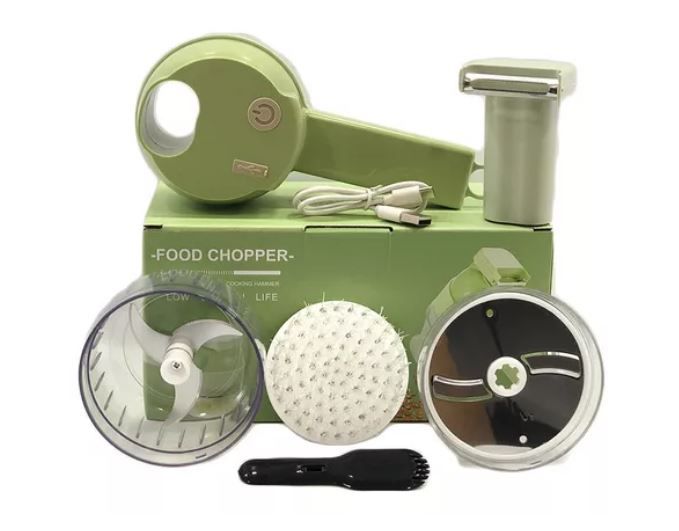 Cortador Vegetales Multifuncional Portatil Usb Recargable - Vista 3