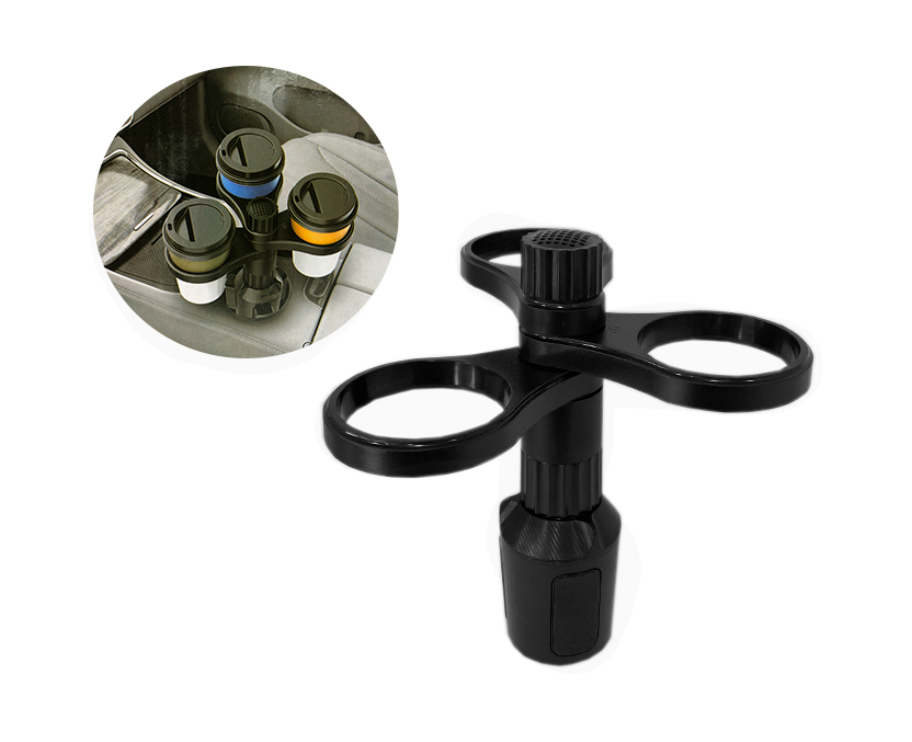 Porta Vaso Ajustable 3 Vasos Para Carro Camioneta