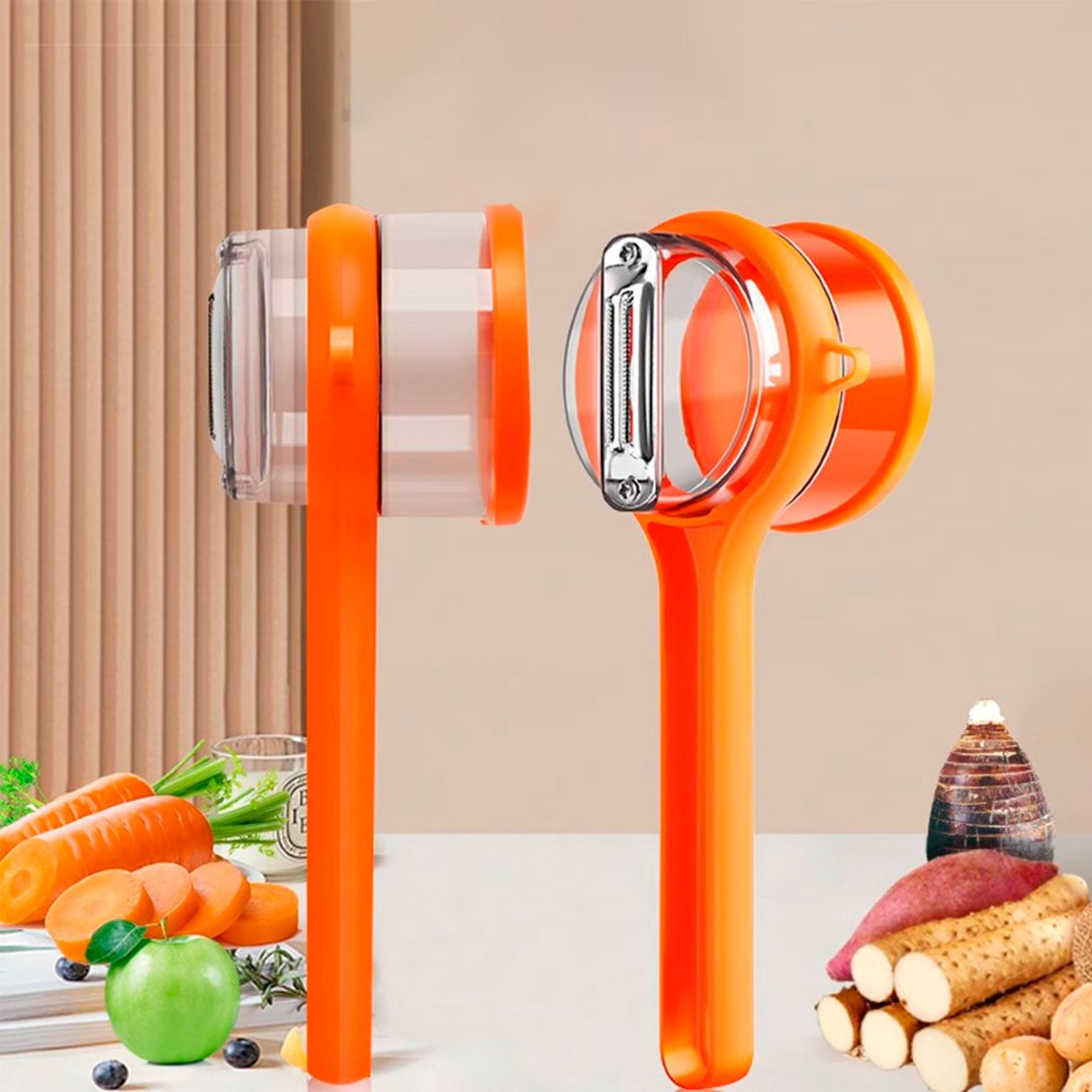 Pelador Vegetales Pela Papa Cocina Verduras Con Deposito