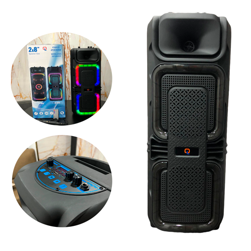 Corneta Doble Portátil Inalámbrica 8 Pulgadas Ql-8805