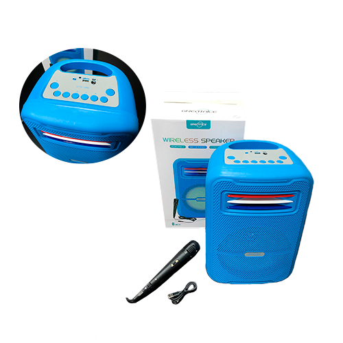 Corneta Recargable 8 Gts-1986 Bluetooh Usb Radio Microfono