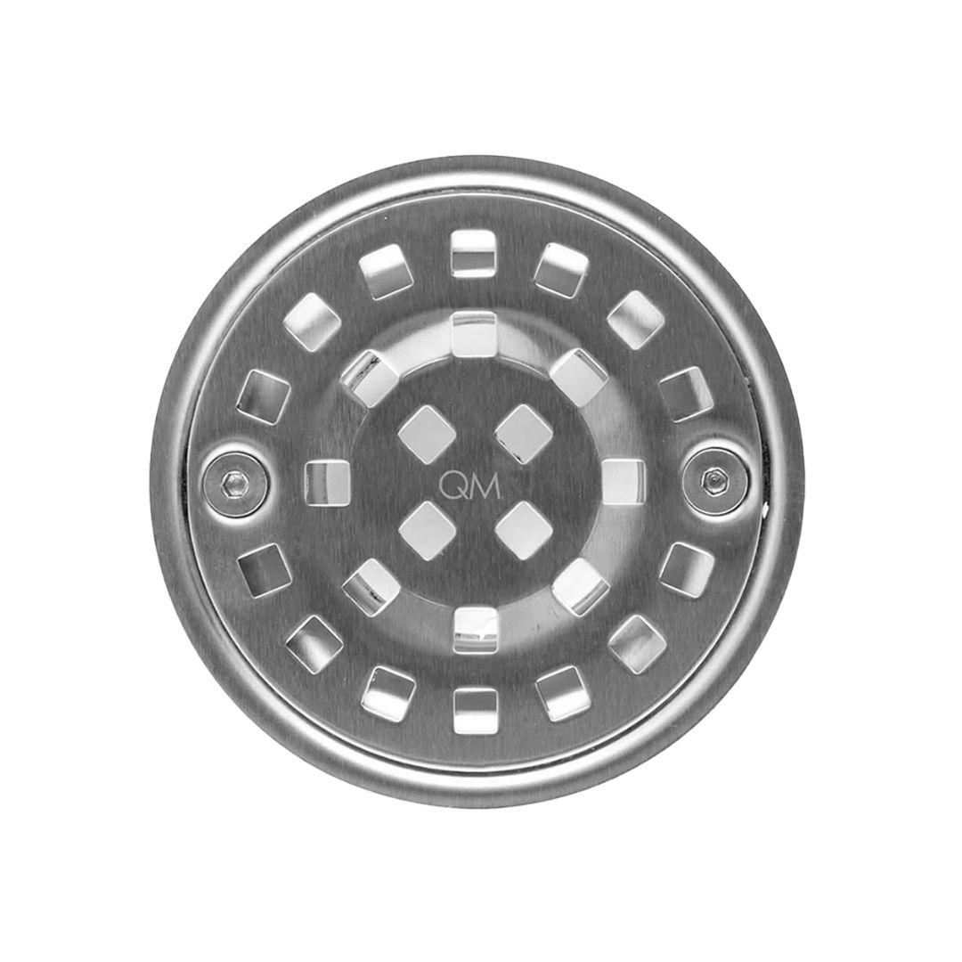 Rejilla Circular Satinada 10Cm