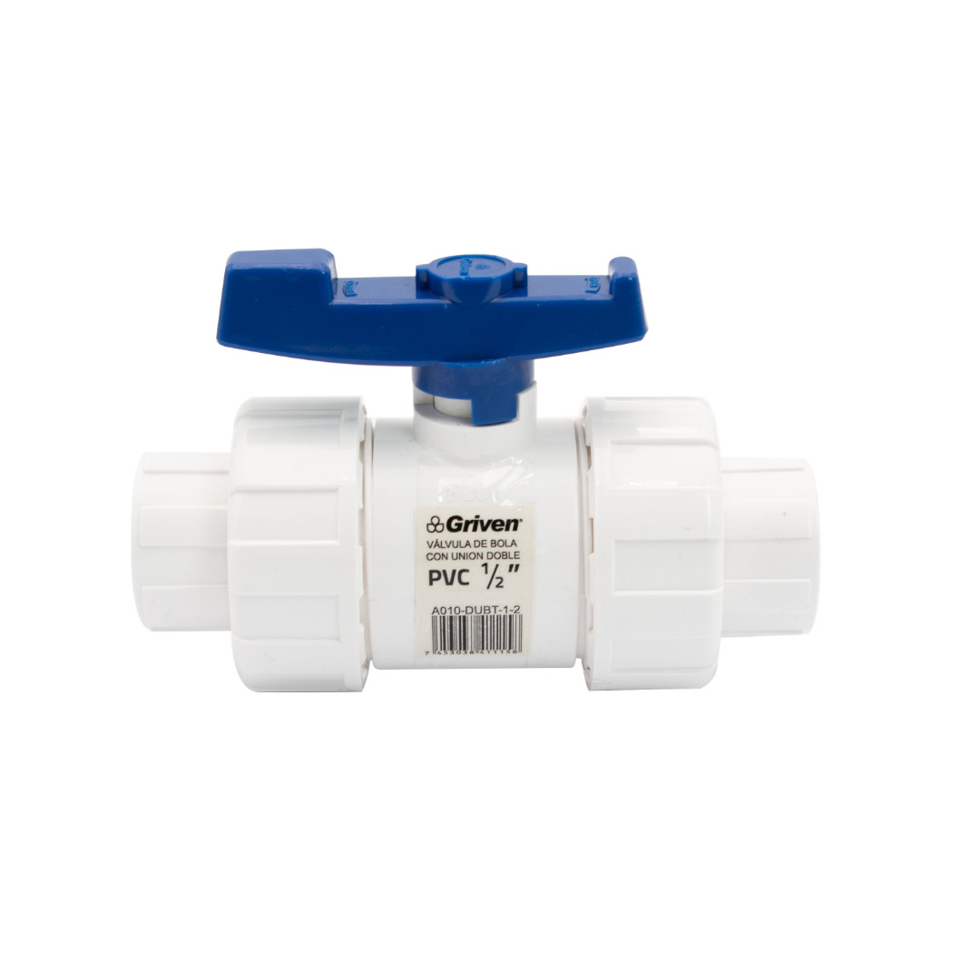 Llave De Bola C/Unión Doble 1/2" Soldar