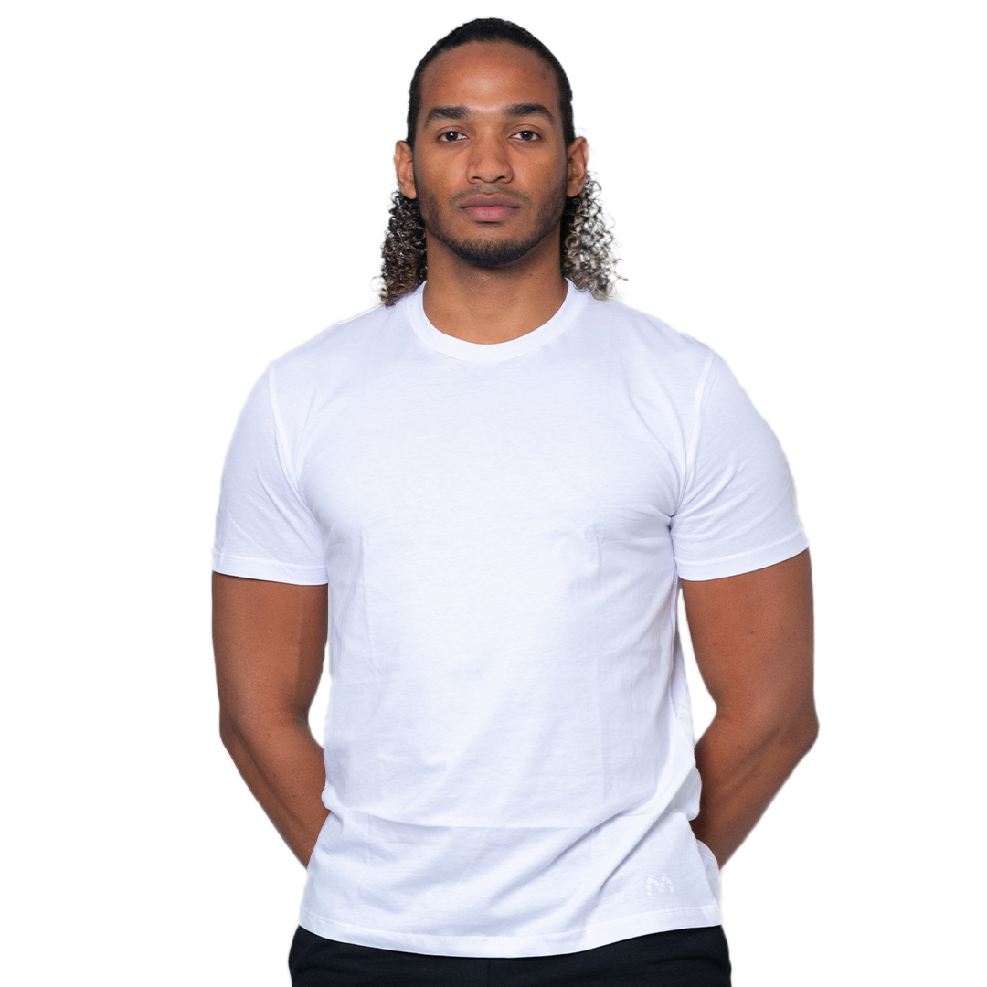 Franela Blanca Cuello Redondo Sambil Originals